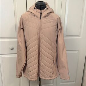 New Balance Women's Quilted Puffer Jacket - Dusty Rose